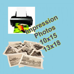 Impression photo 10x15 ou 13x18