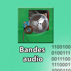 Numérisation bandes audio magnétiques format standard