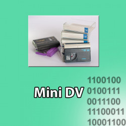 Numérisation de cassettes vidéo MiniDV au format mpeg2 sur CD/DVD de données