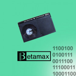 Numérisation de cassettes vidéo au format BETAMAX, sur CD/DVD de données