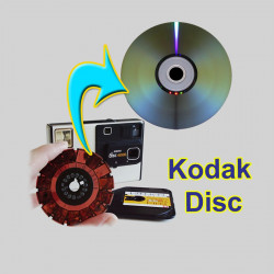 Numérisation de disques Kodak entiers (15 poses)