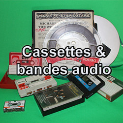 Numérisation de cassettes et bandes audio sur CD au format MP3 ou audio