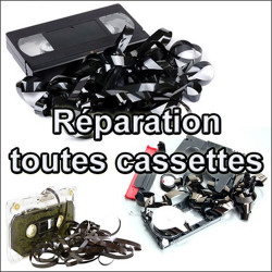 Réparation de Cassettes Audio/Vidéo