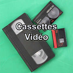 Numérisation de cassettes vidéo vhs, hi8, minidv, betamax, betacam... et transfert sur CD/DVD