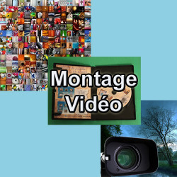 Montage vidéo de tous vos souvenirs photos, vidéos et audio
