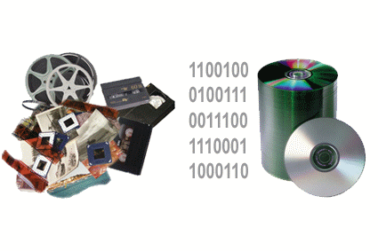transfert de photos, négatifs, diapositives, films... sur DVD