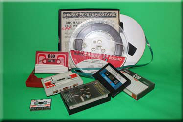 Numérisation de cassettes et bandes audio par JL Transferts Numériques