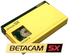 numérisation de cassettes betacam SX